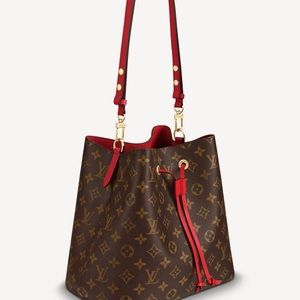 Louis Vuitton NeoNoe poppy color